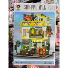 Hộp Lê Gô Lắp Ghép Siêu Thị Shopping Mall 47117 - Mô Hình Streetscape Town Life Đồ Chơi Xây Dựng Cho Trẻ Em