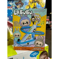 Hộp Đồ Chơi Labubu Nhảy Bậc Thang - Đồ Chơi Điều Khiển Từ Xa Có Nhạc và Đèn Phát Sáng 867-6, Tặng Kèm Pin