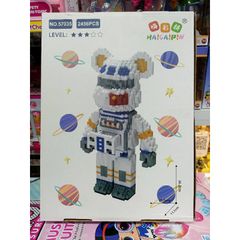 Hộp Lê Gô Lắp Ghép Mô Hình Gấu Magic Block 57035 - Đồ Chơi Có Đèn Phát Sáng cho Trẻ Em, Quà Tặng Tuyệt Vời