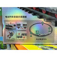Hộp đồ chơi Tàu siêu tốc 3 toa có nhạc và đèn - Đường ray điều khiển từ xa - Quà tặng thú vị cho trẻ em