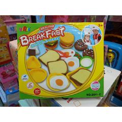 Hộp Đất Nặn Đồ Chơi BREAK FAST COLOOR CLAY SERIES 5811 - Bộ Sản Phẩm Nghệ Thuật Sáng Tạo Cho Trẻ Em - Mẫu Ngẫu Nhiên
