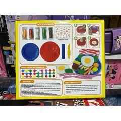 Hộp Đất Nặn Đồ Chơi BREAK FAST COLOOR CLAY SERIES 5811 - Bộ Sản Phẩm Nghệ Thuật Sáng Tạo Cho Trẻ Em - Mẫu Ngẫu Nhiên
