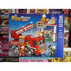 Hộp Lego Lắp Ghép Xe Ô Tô Cứu Hỏa QL2262 - Đồ Chơi Xây Dựng Sáng Tạo Cho Trẻ Em, Quà Tặng Thú Vị