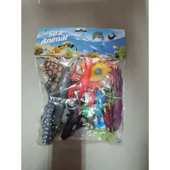 Bộ Đồ Chơi Mô Hình Động Vật Biển Sea Animal - 10 Con Giao Màu Ngẫu Nhiên, Quyến Rũ Cho Trẻ Em Yêu Thích Khám Phá Thế Giới Đại Dương