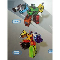 Hộp Đồ Chơi Lắp Ghép Chữ Số Biến Hình Thành Robot Deformed Letters 788-74 - Đồ Chơi Xếp Hình Sáng Tạo cho Trẻ Em