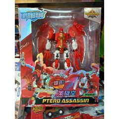 Hộp Đồ Chơi Lắp Ghép Robot Biến Hình Khủng Long Có Cánh PTERD ASSASSIN 2024-2 - Đồ Chơi Xếp Hình Sáng Tạo Cho Trẻ Em