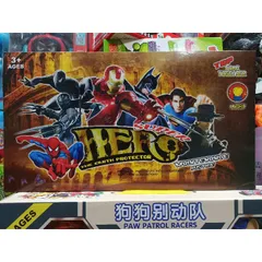 Hộp Đồ Chơi Mô Hình 5 Nhân Vật Siêu Anh Hùng Phát Sáng - Đồ Chơi Trẻ Em Thú Vị, Quà Tặng Fan Siêu Anh Hùng