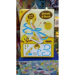 Hộp đồ chơi 3 chú vịt leo cầu thang Small Duck - Đồ chơi có nhạc và đèn phát sáng 668-10, quà tặng thú vị cho trẻ em