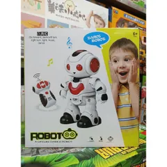 Hộp Đồ Chơi Robot Điều Khiển Từ Xa 606-1 - Có Nhạc và Đèn Phát Sáng - Quà Tặng Trẻ Em Màu Sắc Ngẫu Nhiên
