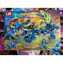 Xếp Hình Lắp Ghép Lê Gô NINJA Rồng 1072 - Đồ Chơi Xếp Hình Đầy Sáng Tạo Cho Trẻ Em, Phát Triển Tư Duy Thú Vị