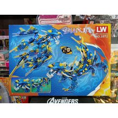 Xếp Hình Lắp Ghép Lê Gô NINJA Rồng 1072 - Đồ Chơi Xếp Hình Đầy Sáng Tạo Cho Trẻ Em, Phát Triển Tư Duy Thú Vị