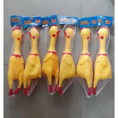 Gà Cao Su Bóp Kêu 38cm - Đồ Chơi Trẻ Em Vui Nhộn, Quà Tặng Hấp Dẫn cho Bé Yêu