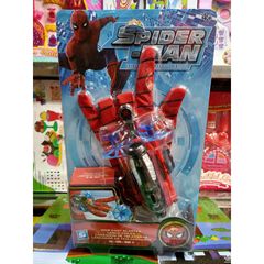 Bộ Đồ Chơi 2in1 Găng Tay Vải và Phụ Kiện Đeo Tay Người Nhện Spider-Man - Đồ Chơi Thú Vị Cho Trẻ Em