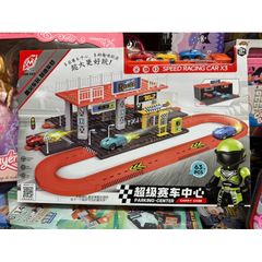 Hộp đồ chơi lắp ghép mô hình nhà sửa chữa xe ô tô 189-107 - Đồ chơi xếp hình sáng tạo cho bé yêu thích ô tô