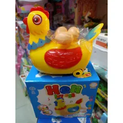 Hộp đồ chơi Gà đẻ trứng 951 - Đồ chơi trẻ em có nhạc và đèn phát sáng, tặng kèm pin - Quà tặng lý tưởng cho bé yêu