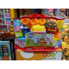 Bộ đồ chơi Xếp hình ROBOCAR POLI FUNNY BLOCK 3620 (giao màu ngẫu nhiên)