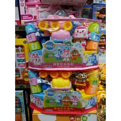 Bộ đồ chơi Xếp hình ROBOCAR POLI FUNNY BLOCK 3620 (giao màu ngẫu nhiên)