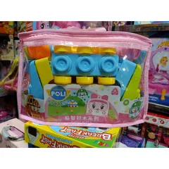 Bộ đồ chơi Xếp hình ROBOCAR POLI FUNNY BLOCK 3620 (giao màu ngẫu nhiên)