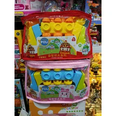 Bộ đồ chơi Xếp hình ROBOCAR POLI FUNNY BLOCK 3620 (giao màu ngẫu nhiên)