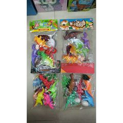 Túi Thú Khủng Long 889-7 - Bộ 5 Con Ngẫu Nhiên - Đồ Chơi Dễ Thương Dành Cho Trẻ Em và Người Đam Mê Sưu Tầm