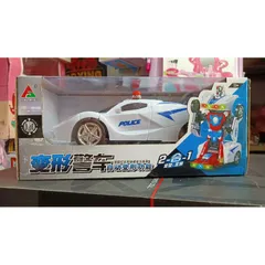 Mô Hình Xe Ô Tô Biến Hình Robot 2033 - Đồ Chơi Điều Khiển Từ Xa Có Nhạc và Đèn Phát Sáng, Tặng Kèm Pin