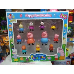 Hộp đồ chơi mô hình Heo Peppa Pig 000-32 - Đồ chơi trẻ em ngẫu nhiên, quà tặng lý tưởng cho fan của Peppa Pig