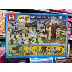 Xếp Hình Lắp Ghép Lê Gô MY WORLD 1335B - Đồ Chơi Xếp Hình Hình Khối Sáng Tạo Cho Trẻ Em