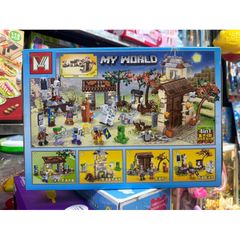 Xếp Hình Lắp Ghép Lê Gô MY WORLD 1335B - Đồ Chơi Xếp Hình Hình Khối Sáng Tạo Cho Trẻ Em