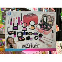 Hộp đồ chơi Vali trang điểm MAKEUP PLAY SET 21 chi tiết - Bộ đồ chơi trang điểm thú vị cho bé gái, quà tặng sáng tạo và giáo dục