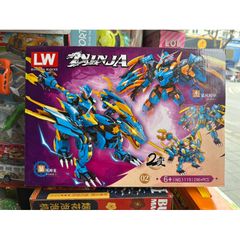 Xếp Hình Lắp Ghép LEGO NINJA Rồng 1112-2 - Đồ Chơi Giáo Dục Cho Trẻ Em, Sáng Tạo và Phát Triển Kỹ Năng Xây Dựng