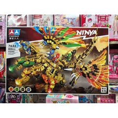 Xếp Hình Lắp Ghép Lê Gô NINJA Rồng 7633 - Đồ Chơi Xếp Hình Mới, Thú Vị Cho Trẻ Em, Phụ Kiện Vui Chơi Sáng Tạo