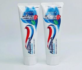 Kem Đánh Răng Aquafresh 160g Nội Địa Nhật Bản, Xanh dương