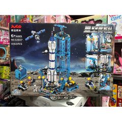 Hộp lê gô lắp ghép mô hình trạm vũ trụ không gian 3J507