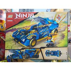 Hộp Lê Gô Lắp Ghép Xe Ô Tô NINJA 60006 - Đồ Chơi Xây Dựng Sáng Tạo Cho Trẻ Em - Mô Hình Xe Ninja Độc Đáo