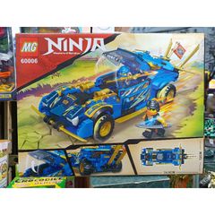 Hộp Lê Gô Lắp Ghép Xe Ô Tô NINJA 60006 - Đồ Chơi Xây Dựng Sáng Tạo Cho Trẻ Em - Mô Hình Xe Ninja Độc Đáo