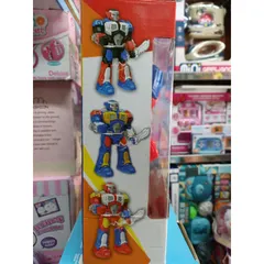 Robot SUPER WARRIOR điều khiển từ xa 3987B - Chơi nhạc, đèn sáng, lắp pin và tặng kèm pin, giao màu ngẫu nhiên