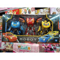 Hộp Đồ Chơi Lắp Ghép Robot Biến Hình thành Xe Ô Tô 339-36 - Đồ Chơi Xếp Hình Sáng Tạo cho Trẻ Em