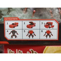Hộp Đồ Chơi Lắp Ghép Robot Biến Hình thành Xe Ô Tô 339-36 - Đồ Chơi Xếp Hình Sáng Tạo cho Trẻ Em