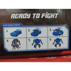 Hộp Đồ Chơi Lắp Ghép Robot Biến Hình thành Xe Ô Tô 339-36 - Đồ Chơi Xếp Hình Sáng Tạo cho Trẻ Em