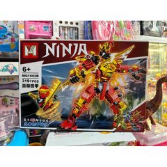 Đồ Chơi Lắp Ghép Robot NINJA 1602B - Bộ Xếp Hình Lê Gô Sáng Tạo, Thích Hợp Cho Trẻ Em Yêu Công Nghệ và Hành Động