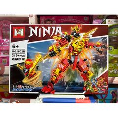 Đồ Chơi Lắp Ghép Robot NINJA 1602B - Bộ Xếp Hình Lê Gô Sáng Tạo, Thích Hợp Cho Trẻ Em Yêu Công Nghệ và Hành Động