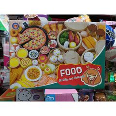 Hộp đồ chơi nấu ăn mô phỏng món ăn Healthy and Delicious 20B1 - Bộ 55 chi tiết cho trẻ em khám phá ẩm thực sáng tạo