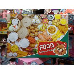 Hộp đồ chơi nấu ăn mô phỏng món ăn Healthy and Delicious 20B1 - Bộ 55 chi tiết cho trẻ em khám phá ẩm thực sáng tạo