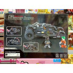 Hộp Lê Gô Lắp Ghép Mô Hình Xe Ô Tô Siêu Anh Hùng 7105 - Đồ Chơi Xây Dựng LEGO Cho Bé Yêu