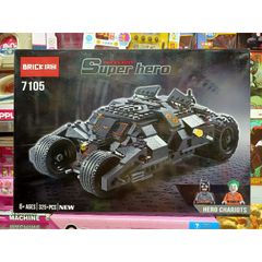 Hộp Lê Gô Lắp Ghép Mô Hình Xe Ô Tô Siêu Anh Hùng 7105 - Đồ Chơi Xây Dựng LEGO Cho Bé Yêu