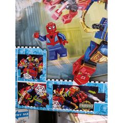 Hộp Lego Lắp Ghép Mô Hình Robot Người Nhện Super Heroes 2058-2 - Đồ Chơi Tăng Cường Sáng Tạo Cho Trẻ Em