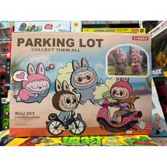 Hộp Đồ Chơi Lắp Ghép Đường Trượt Labubu PARKING LOT 111-444 - Đồ Chơi Xếp Hình Giáo Dục Cho Trẻ Em