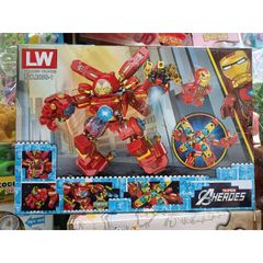 Hộp Lê Gô Lắp Ghép Robot Người Sắt Super Heroes 2058-1 - Bộ 283 Chi Tiết Xây Dựng Đồ Chơi Sáng Tạo Trẻ Em
