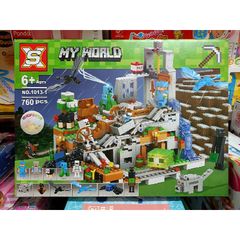 Bộ đồ chơi xếp hình lắp ghép MY WORLD 1013-1 - Trò chơi phát triển tư duy cho trẻ em, đồ chơi xây dựng sáng tạo