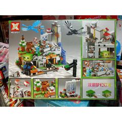 Bộ đồ chơi xếp hình lắp ghép MY WORLD 1013-1 - Trò chơi phát triển tư duy cho trẻ em, đồ chơi xây dựng sáng tạo